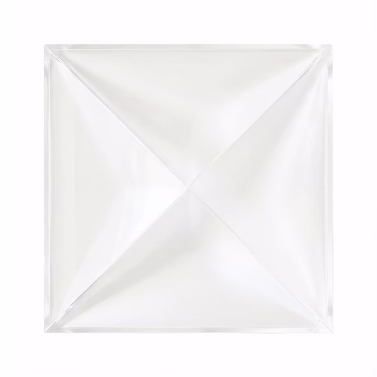 Glass emblem